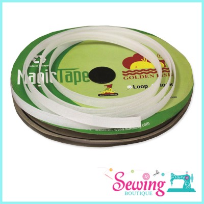 1" VELCRO FATENING TAPE  25MTRS (WHITE) - OMT GF1W(LOOP)